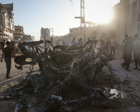 Palestinian death toll in Gaza war passes 74,000, and other Mideast news
