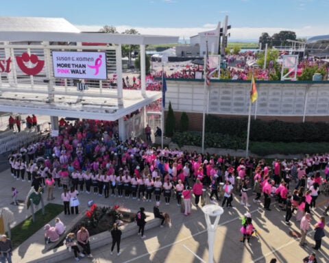 Thousands participate in annual Susan G. Komen 'More Than Pink' Walk