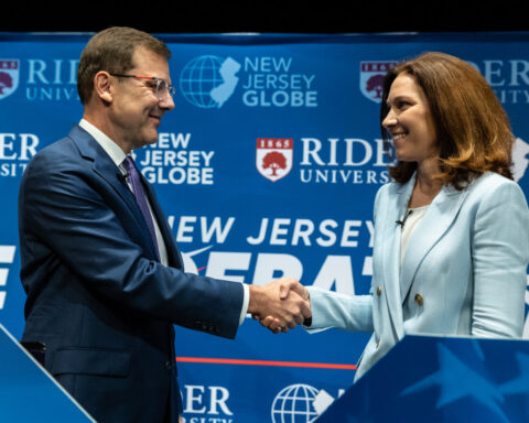 New Jersey Republican Tom Kean Jr. and Democrat Rebecca Bennett clash over war in Iran, tariffs