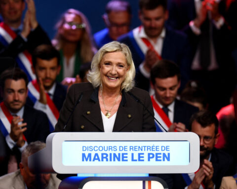 French far-right leaders say they have won enough seats to form Senate caucus