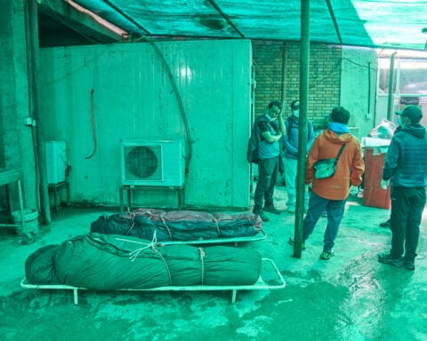 Rescue teams in Nepal search for 12 missing after avalanche kills 4