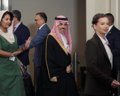 Saudi foreign minister arrives in Washington for talks with Rubio