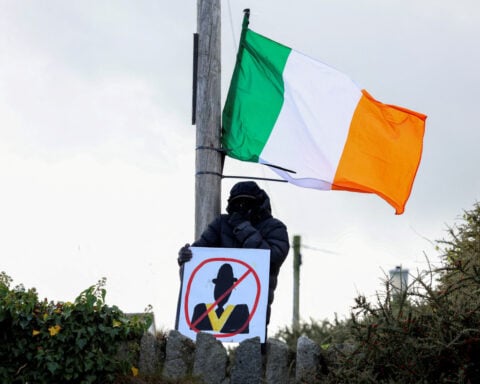 Northern Irish standoff extends to second day over blocked Orange Order march