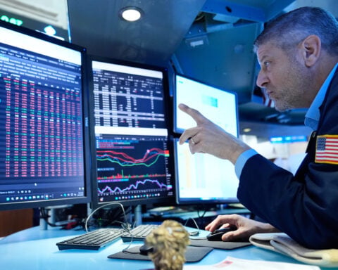Bond yields crank higher and pull US stocks further from their record