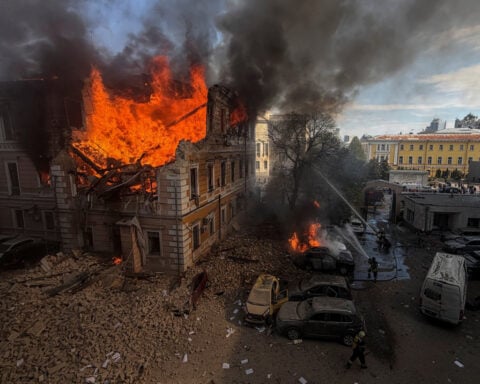 Kyiv Science Academy hit as Russian jet-drones strike across Ukraine