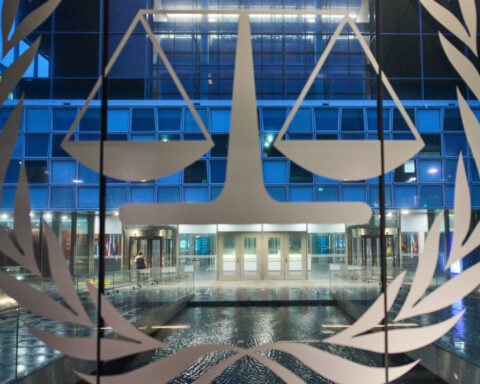 Germany’s foreign minister visits the ICC, pledging full support despite Trump's sanctions