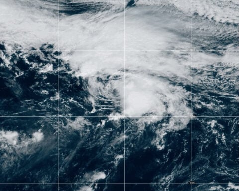 Tropical Storm Hanna forms in the Atlantic Ocean and isn't threatening land