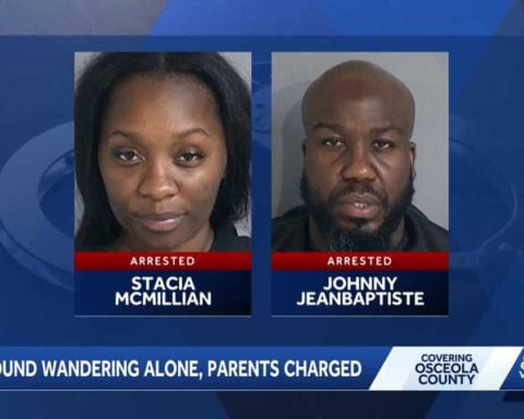 Parents arrested after toddler found wandering Florida road, deputies say