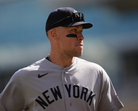 Aaron Judge hopes to persuade Yankees to put him in lineup against Red Sox in Wild Card Series