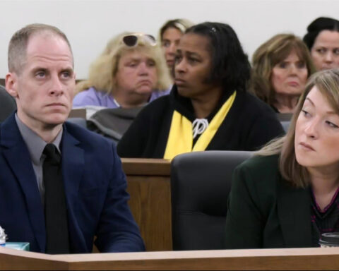 Former 'American Idol' singer Caleb Flynn is on trial in wife's killing. He says a burglar did it