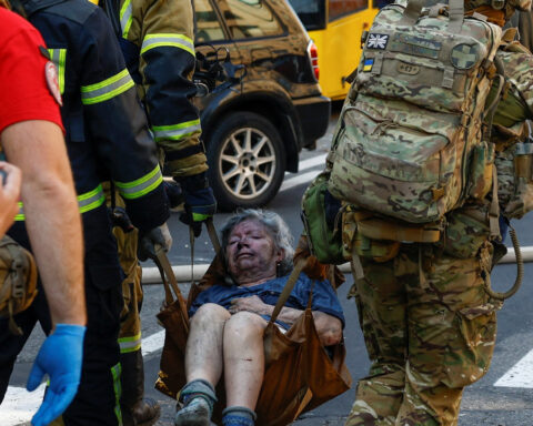 Explosions heard in Kyiv, Reuters witness says