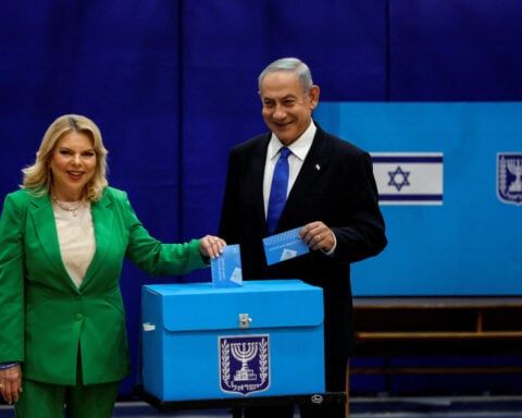 Using old election playbook, Netanyahu projects image as Israel's protector despite Hamas attack