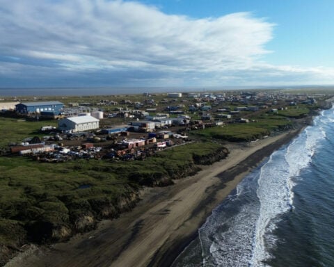 Arctic infrastructure was built on frozen ground – drones and digital twins can help spot the permafrost thaw coming