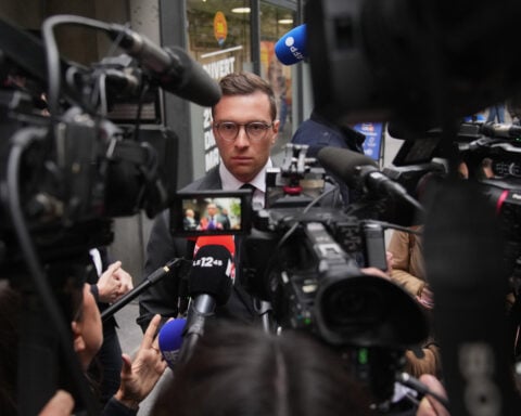 Antisemitism allegations against her running mate cloud Le Pen's presidential campaign in France