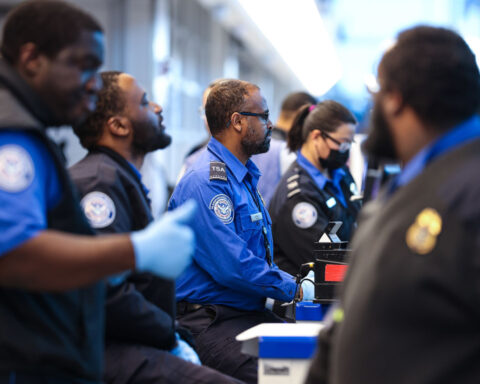 TSA officers now not allowed to sit down while checking boarding passes and IDs
