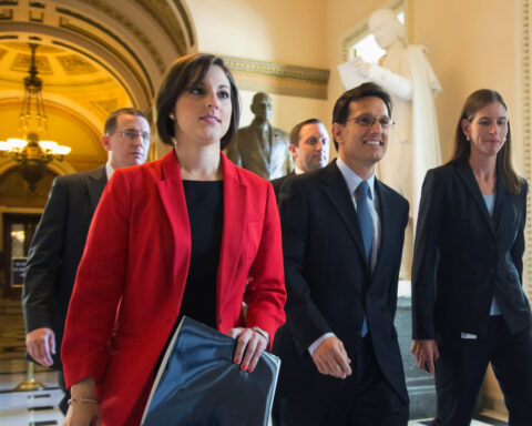 US drug lobby group names former House leader Cantor as CEO