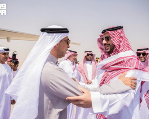 UAE vice president visits Saudi Arabia in first visit since rift