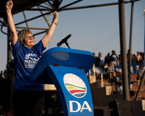 Veteran white politician nicknamed 'grandmother' shakes up Johannesburg mayor race