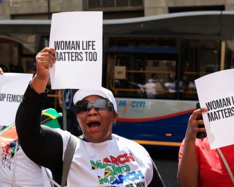 Violence against women in South Africa is national shame, president says