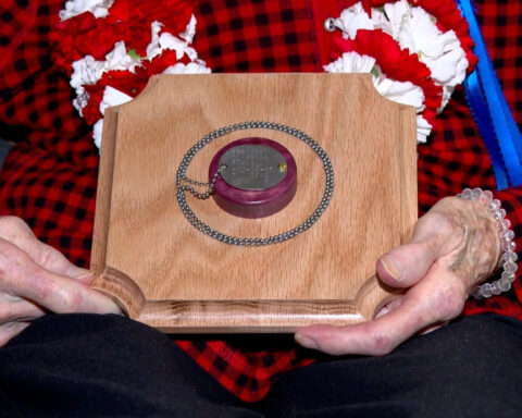 104-year-old woman receives brother's dog tags 83 years after he died during WWII
