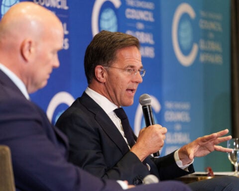 NATO alliance is defensive, Russia should stop nuclear threat, Rutte says