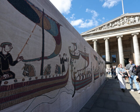 Blind man challenges British Museum over lack of audio tours for Bayeux Tapestry