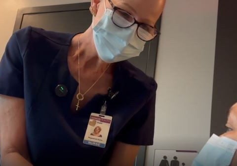 Oncology nurse became a cancer patient — and found strength in those she cared for
