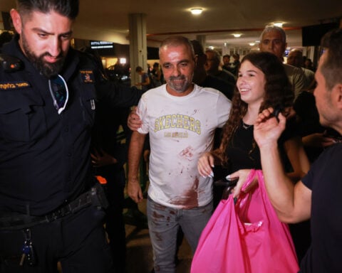A plumber and a dentist are praised as heroes in FlyDubai near-disaster