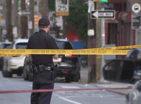 Elderly woman hit by stray gunfire during shooting in North Philadelphia, police say
