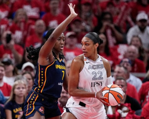 WNBA says no penalty for A'ja Wilson after fan incident in Game 2 against the Fever