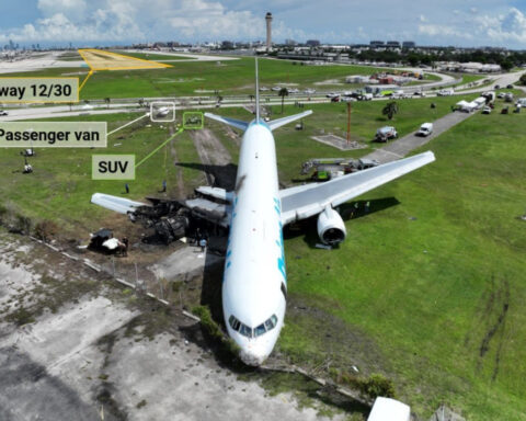 Amazon Air cargo plane flew past nearly half of Miami runway before deadly landing, NTSB says