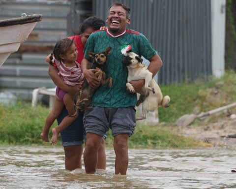 Hurricane Rachel strengthens to a Category 3 storm off Mexico's Pacific coast