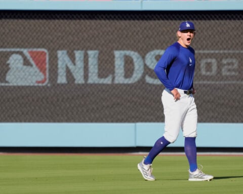 Dodgers eying a 3rd straight World Series title as NLDS opener nears