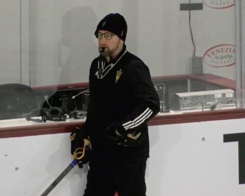 ASU head hockey coach placed on leave after player's collapse during practice