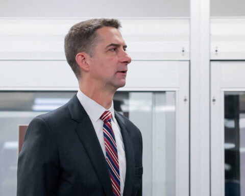 Trump shares Republican senator's phone number in feud over time switch