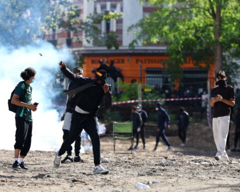 Paris police chief says student protest movement out of control, urges peaceful action