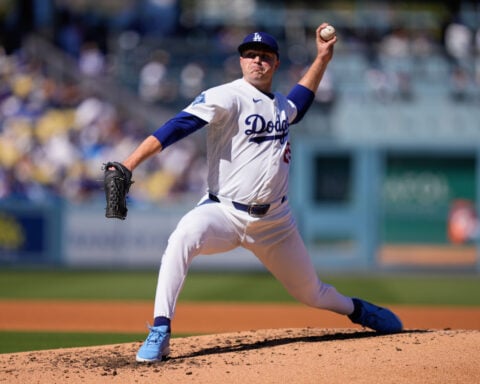 Skubal brings 101 mph heat in 100-degree weather as Dodgers take NLDS opener over Braves