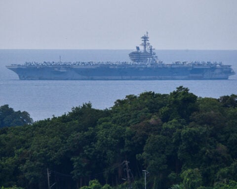 US carrier George H.W. Bush visits Thailand after six-month Middle East deployment