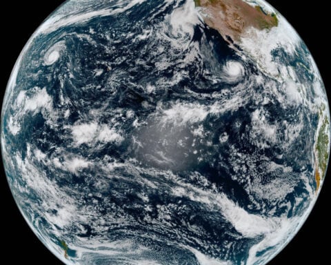 Now it's Typhoon Nolo after Pacific hurricane crosses the international dateline