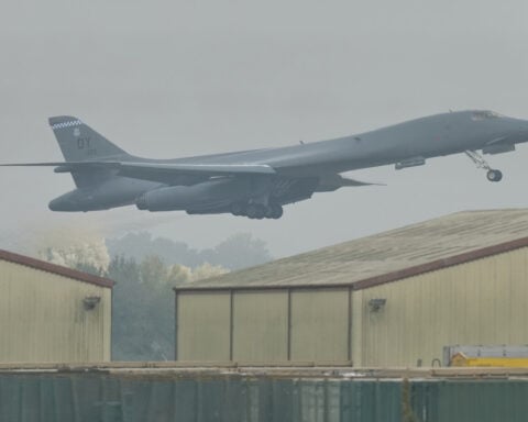 US Air Force removes all bombers from British air base targeted by a suspected terror attack