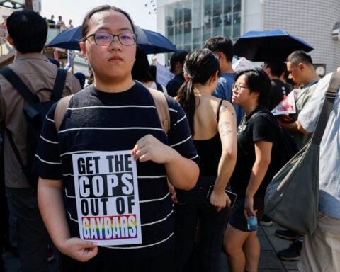 Taipei mayor defends city's inclusivity after gay bar raid sparks protests