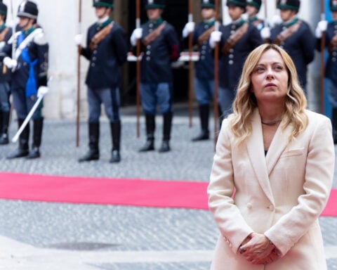 Italy’s Meloni follows pop stars in seeking to trademark her voice to combat AI deepfakes