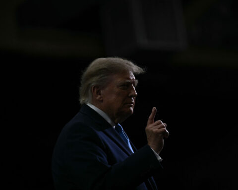 ‘A five-alarm fire’ confronts President Trump in red-state October blitz