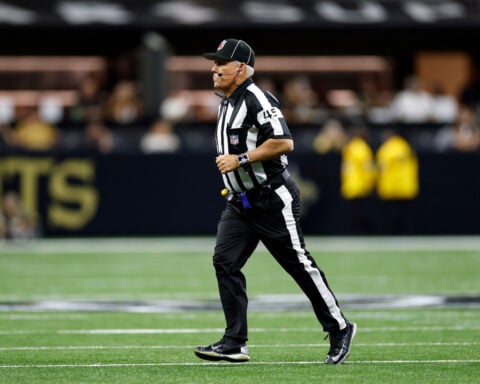 NFL suspends an official 2 games for swearing at Arizona tight end Trey McBride
