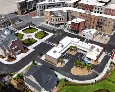 SCAD unveils finished 11-acre backlot with working sets and soundstages