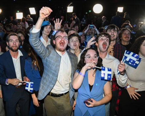 Quebec separatists vowing independence vote win an election but fall short of majority