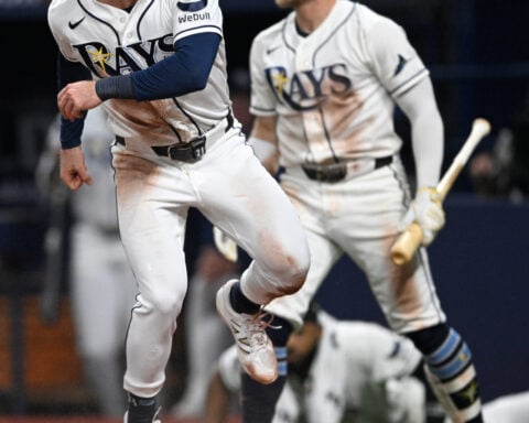 Brooklyn-born Richie Palacios puts Yankees in big hole with huge hit for Rays
