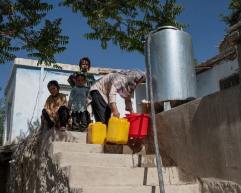This city is on track to run out of water by 2030. For many residents, that day is already here