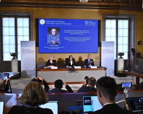 Francis Halzen wins Nobel Prize in physics for work on mysterious ghost particles called neutrinos