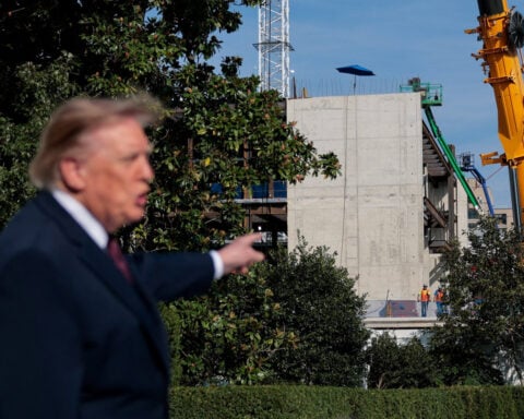 Trump's sweeping makeover of the White House and Washington